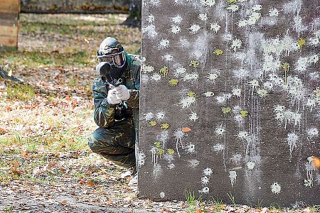 Турнир по пейнтболу для молодых приборостроителей